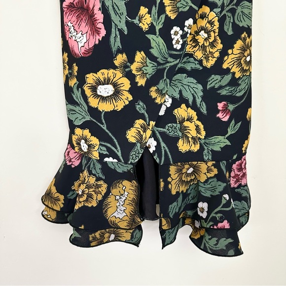 C/Meo Immerse Midi Dress in black floral - Picture 11 of 16